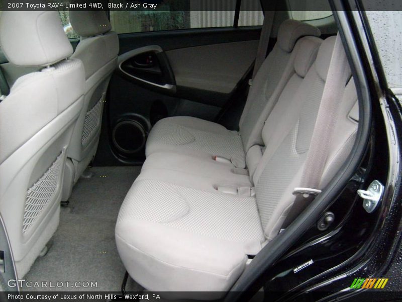 Black / Ash Gray 2007 Toyota RAV4 Limited 4WD