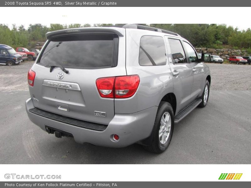 Silver Sky Metallic / Graphite 2008 Toyota Sequoia SR5 4WD