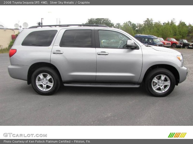 Silver Sky Metallic / Graphite 2008 Toyota Sequoia SR5 4WD