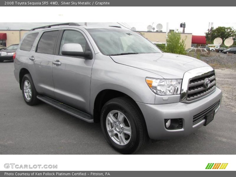 Silver Sky Metallic / Graphite 2008 Toyota Sequoia SR5 4WD