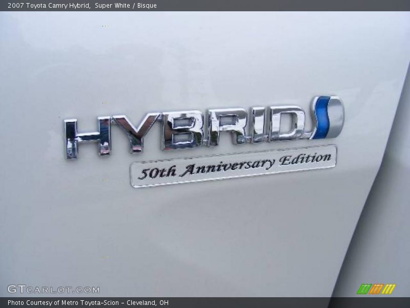 Super White / Bisque 2007 Toyota Camry Hybrid