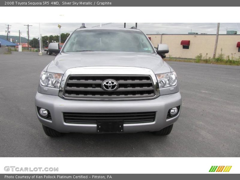 Silver Sky Metallic / Graphite 2008 Toyota Sequoia SR5 4WD