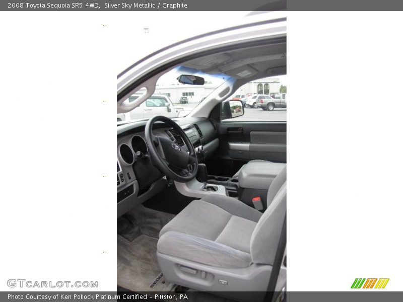 Silver Sky Metallic / Graphite 2008 Toyota Sequoia SR5 4WD