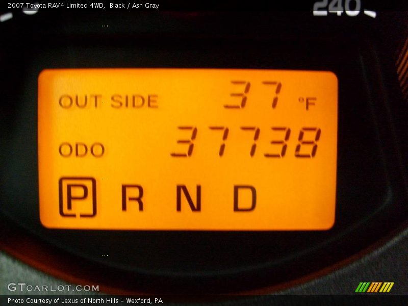 Black / Ash Gray 2007 Toyota RAV4 Limited 4WD