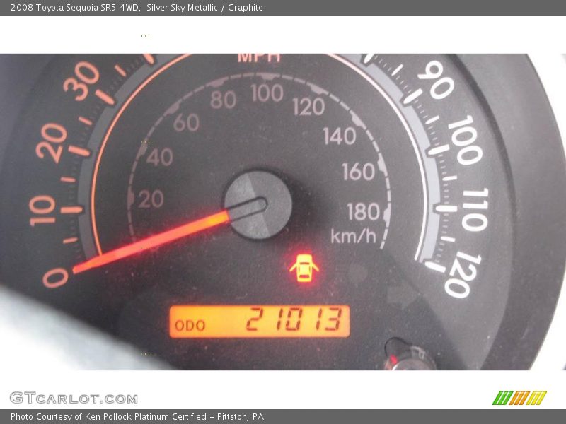 Silver Sky Metallic / Graphite 2008 Toyota Sequoia SR5 4WD