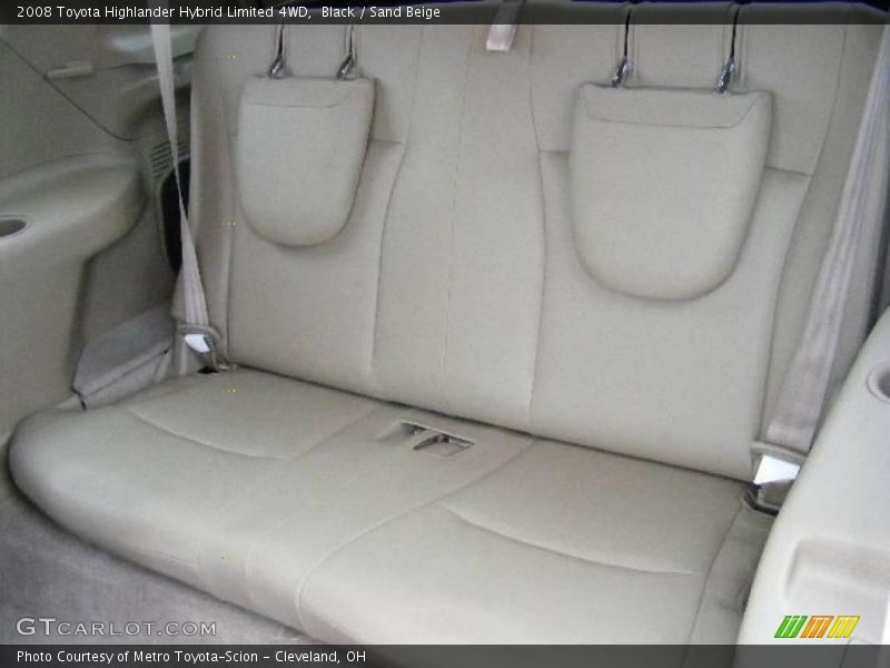 Black / Sand Beige 2008 Toyota Highlander Hybrid Limited 4WD