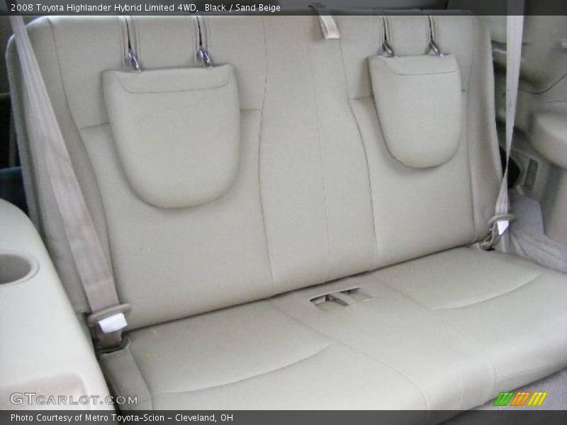 Black / Sand Beige 2008 Toyota Highlander Hybrid Limited 4WD