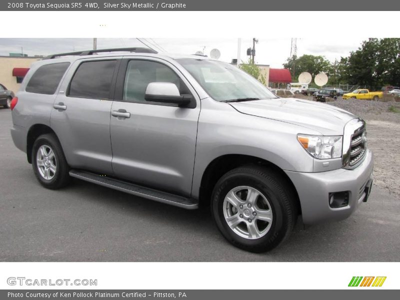 Silver Sky Metallic / Graphite 2008 Toyota Sequoia SR5 4WD