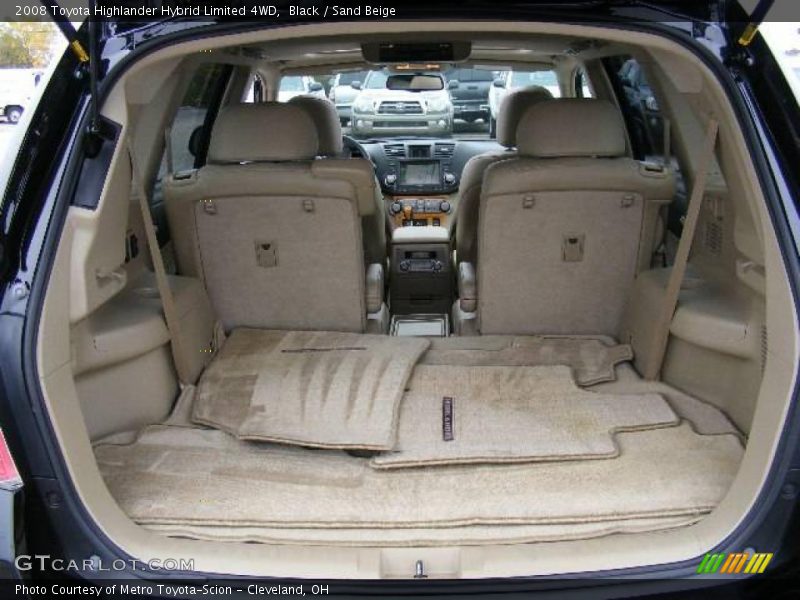 Black / Sand Beige 2008 Toyota Highlander Hybrid Limited 4WD