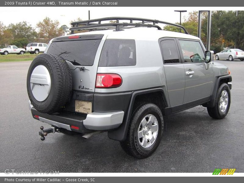 Titanium Metallic / Dark Charcoal 2009 Toyota FJ Cruiser 4WD