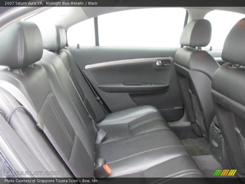 Midnight Blue Metallic / Black 2007 Saturn Aura XR