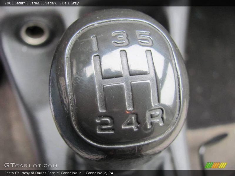Blue / Gray 2001 Saturn S Series SL Sedan