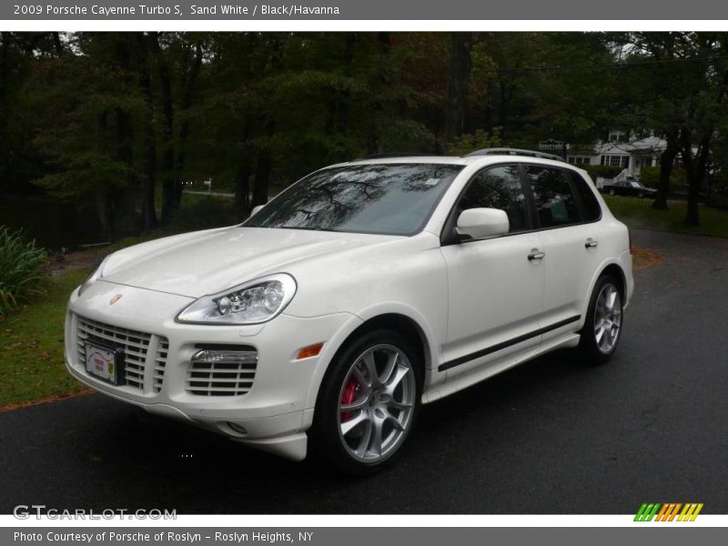 Sand White / Black/Havanna 2009 Porsche Cayenne Turbo S