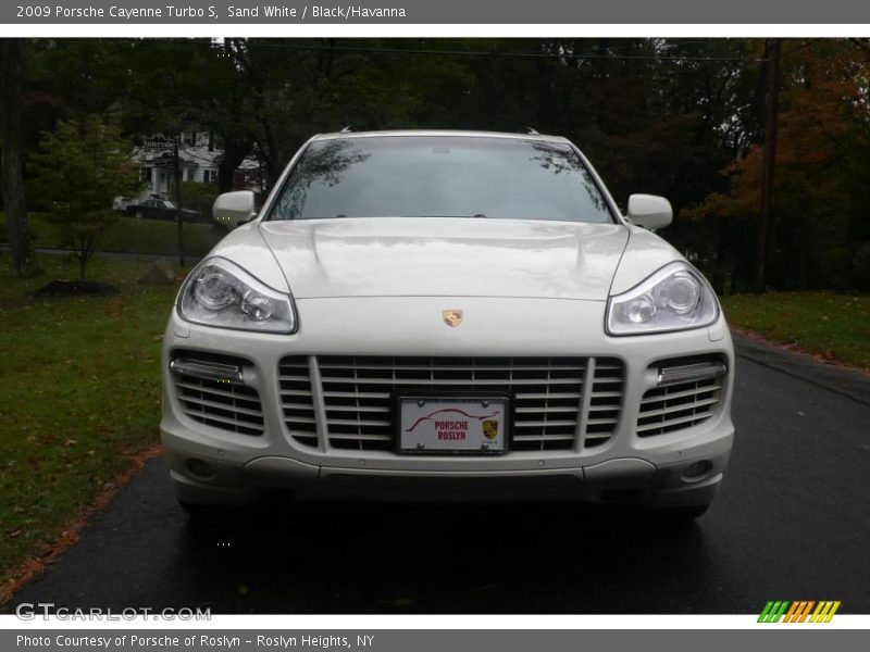 Sand White / Black/Havanna 2009 Porsche Cayenne Turbo S