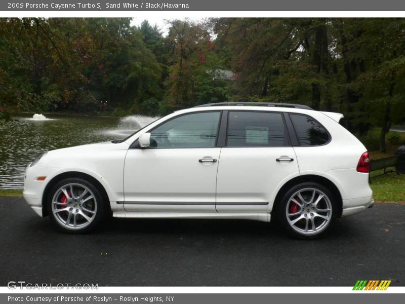 Sand White / Black/Havanna 2009 Porsche Cayenne Turbo S