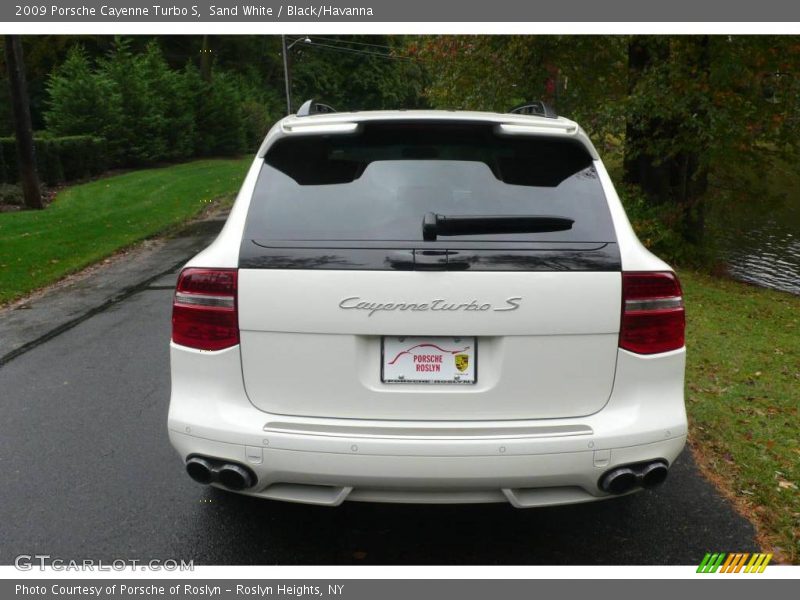 Sand White / Black/Havanna 2009 Porsche Cayenne Turbo S