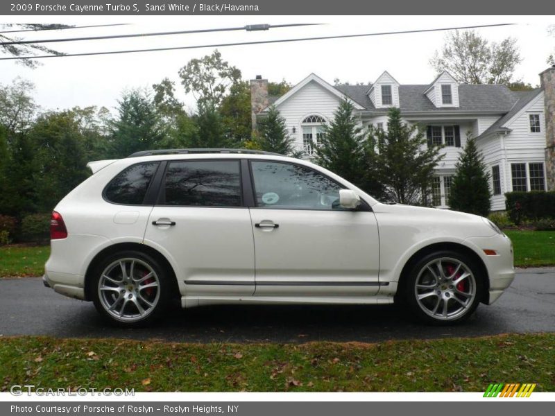 Sand White / Black/Havanna 2009 Porsche Cayenne Turbo S