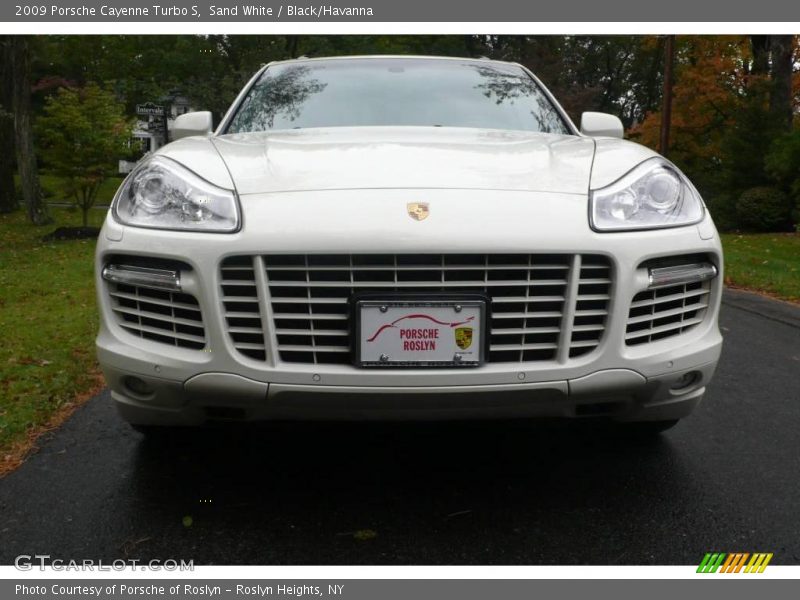 Sand White / Black/Havanna 2009 Porsche Cayenne Turbo S