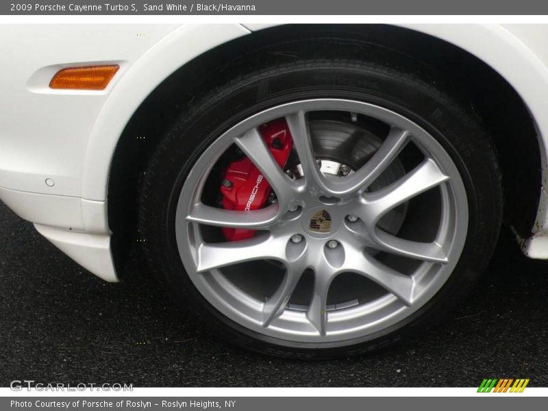 Sand White / Black/Havanna 2009 Porsche Cayenne Turbo S