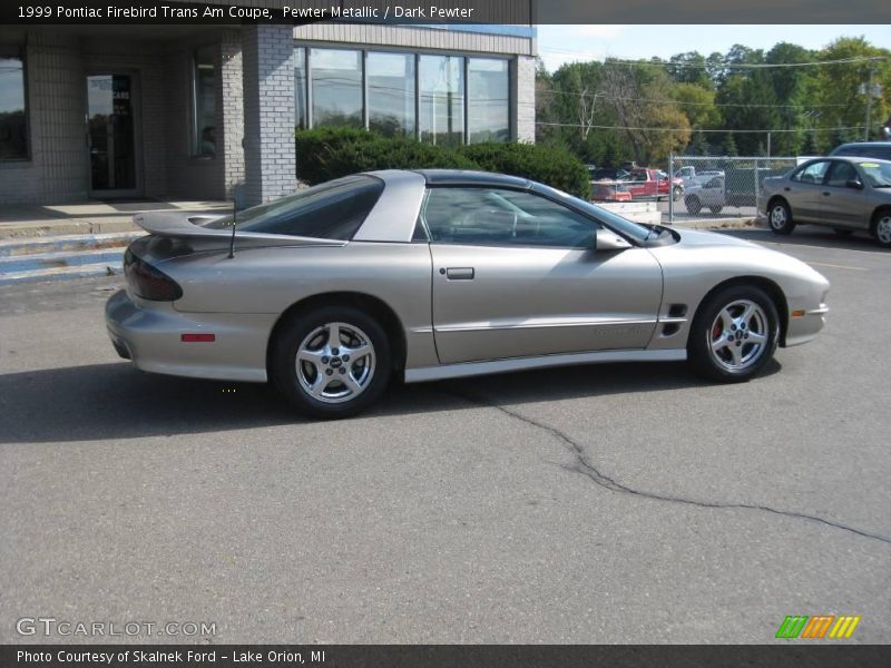 Pewter Metallic / Dark Pewter 1999 Pontiac Firebird Trans Am Coupe