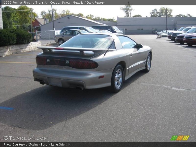 Pewter Metallic / Dark Pewter 1999 Pontiac Firebird Trans Am Coupe