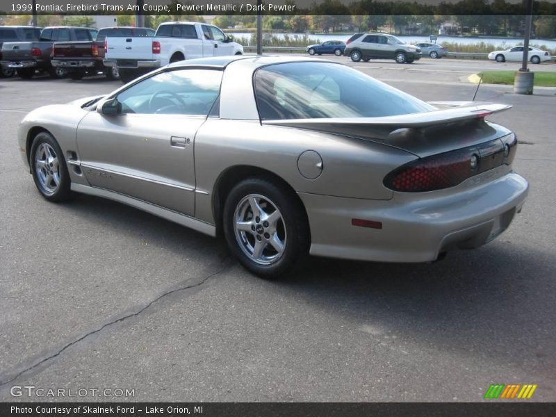 Pewter Metallic / Dark Pewter 1999 Pontiac Firebird Trans Am Coupe