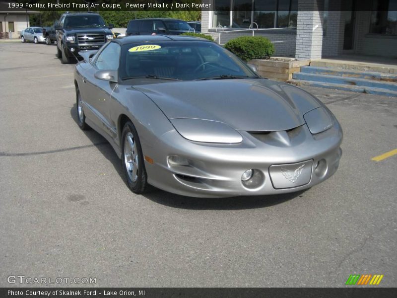 Pewter Metallic / Dark Pewter 1999 Pontiac Firebird Trans Am Coupe