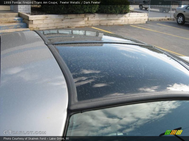 Pewter Metallic / Dark Pewter 1999 Pontiac Firebird Trans Am Coupe