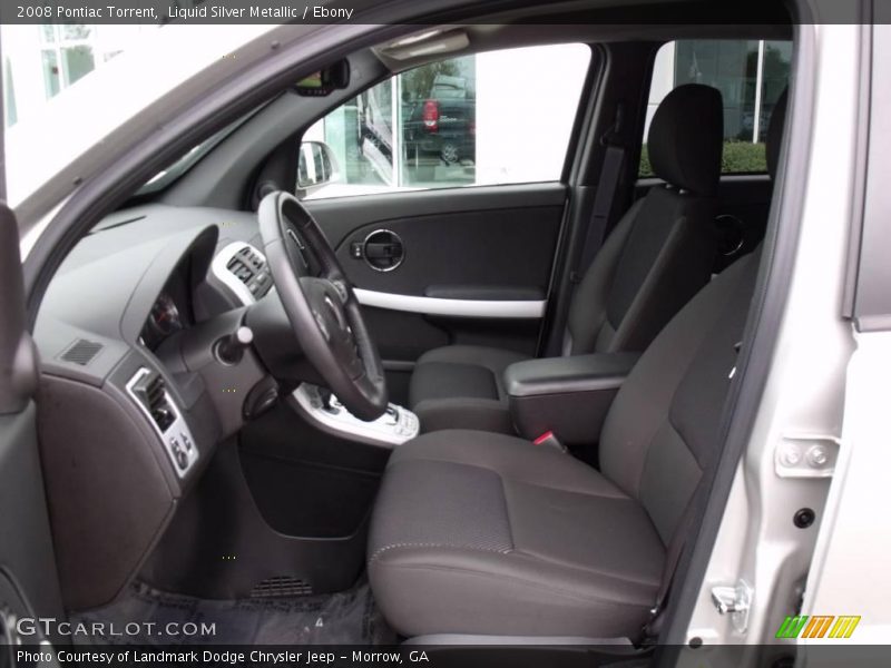 Liquid Silver Metallic / Ebony 2008 Pontiac Torrent