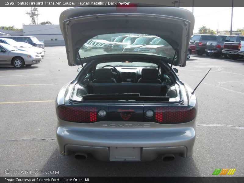 Pewter Metallic / Dark Pewter 1999 Pontiac Firebird Trans Am Coupe