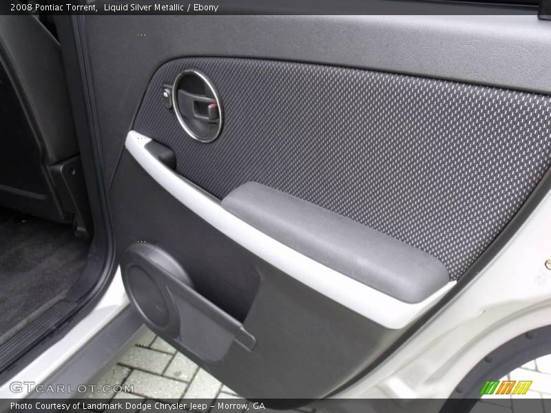Liquid Silver Metallic / Ebony 2008 Pontiac Torrent