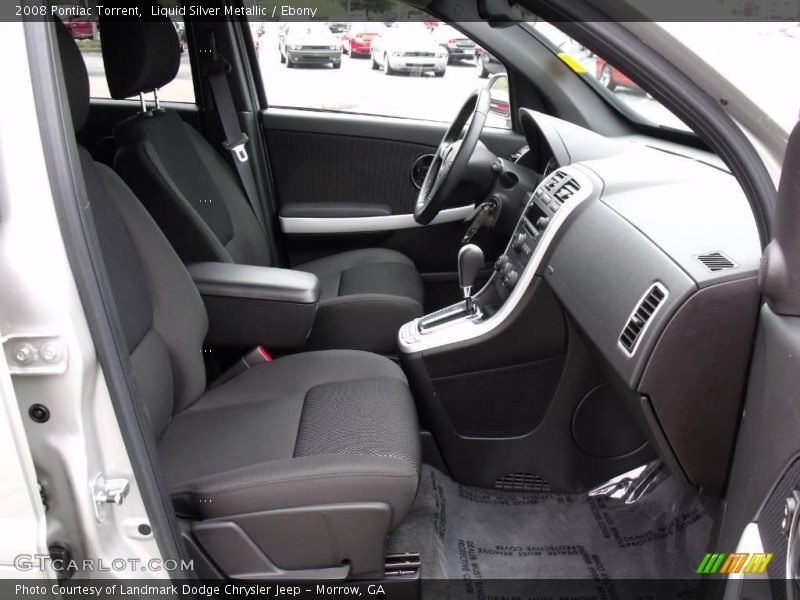 Liquid Silver Metallic / Ebony 2008 Pontiac Torrent