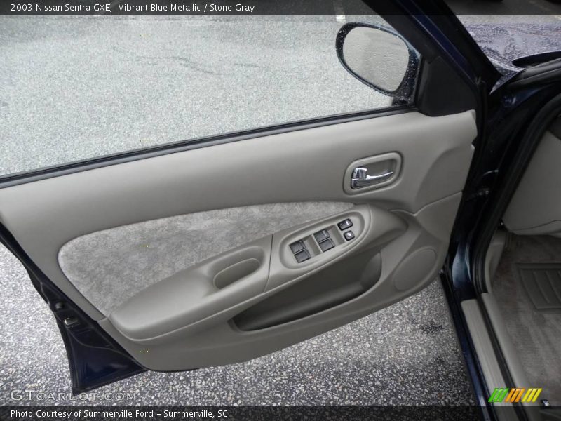 Vibrant Blue Metallic / Stone Gray 2003 Nissan Sentra GXE