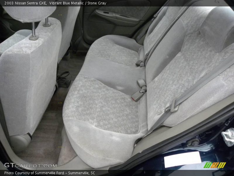 Vibrant Blue Metallic / Stone Gray 2003 Nissan Sentra GXE
