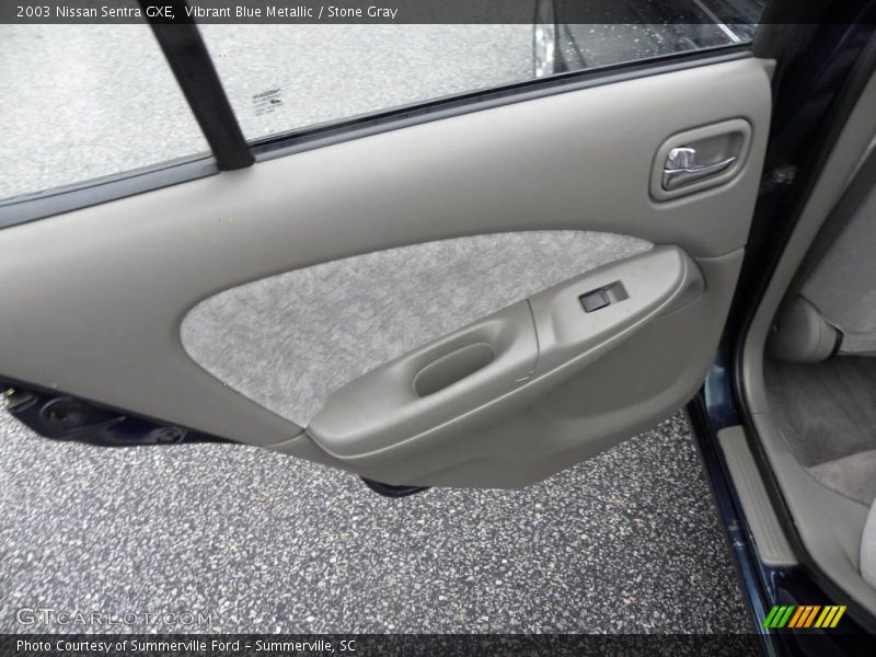 Vibrant Blue Metallic / Stone Gray 2003 Nissan Sentra GXE