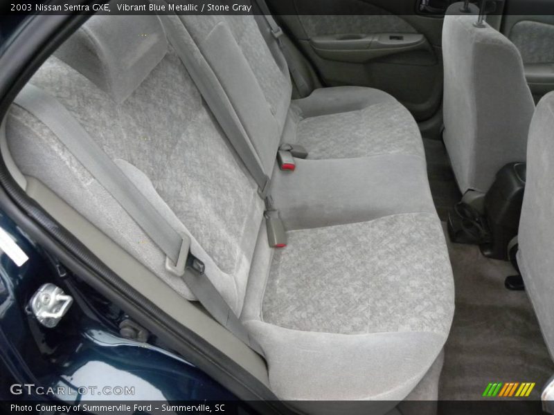 Vibrant Blue Metallic / Stone Gray 2003 Nissan Sentra GXE