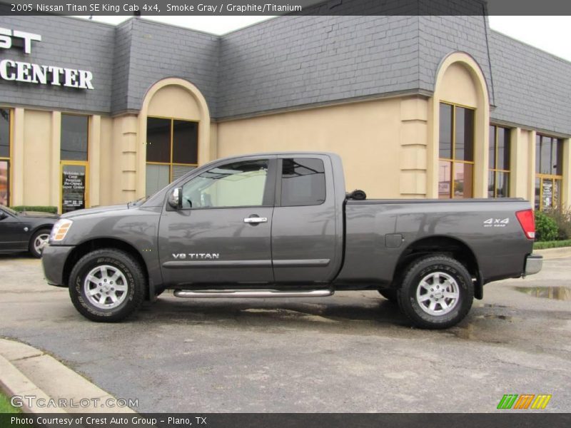 Smoke Gray / Graphite/Titanium 2005 Nissan Titan SE King Cab 4x4