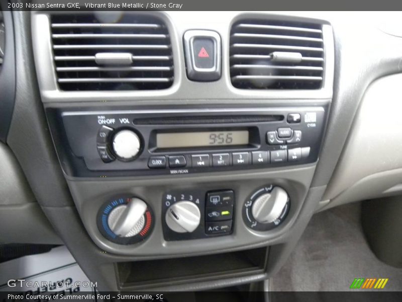 Vibrant Blue Metallic / Stone Gray 2003 Nissan Sentra GXE