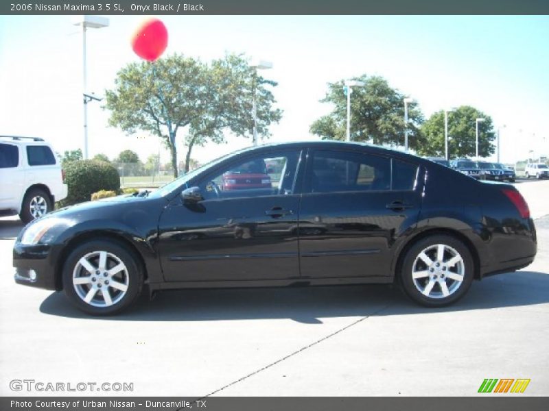 Onyx Black / Black 2006 Nissan Maxima 3.5 SL