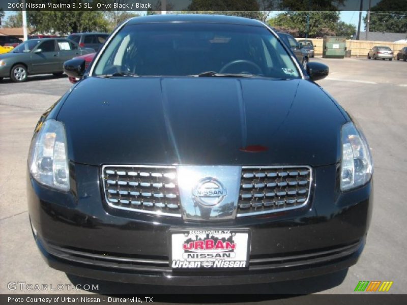 Onyx Black / Black 2006 Nissan Maxima 3.5 SL