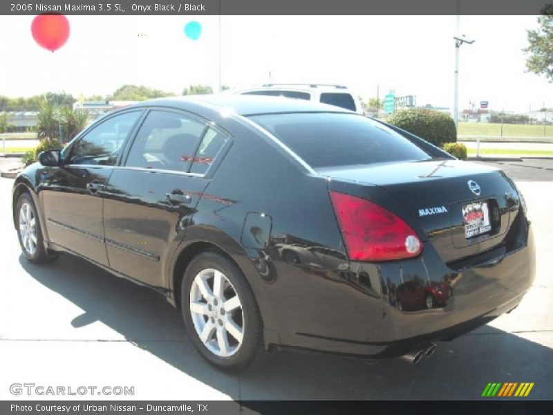 Onyx Black / Black 2006 Nissan Maxima 3.5 SL