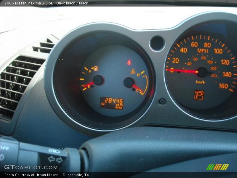 Onyx Black / Black 2006 Nissan Maxima 3.5 SL