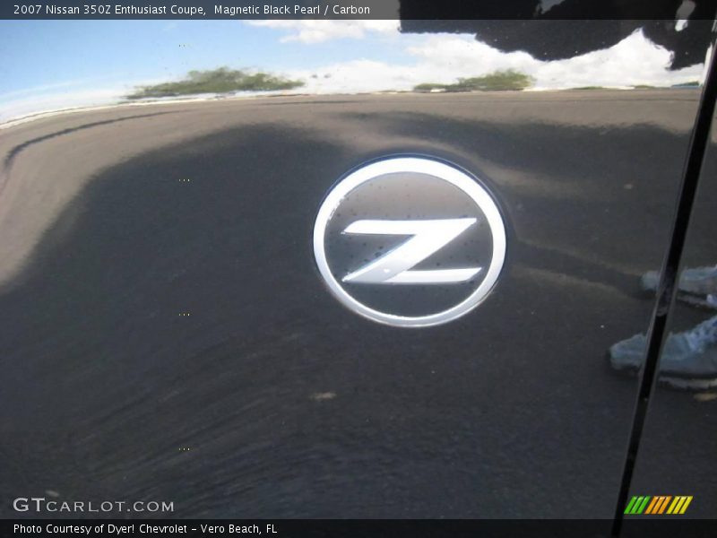 Magnetic Black Pearl / Carbon 2007 Nissan 350Z Enthusiast Coupe