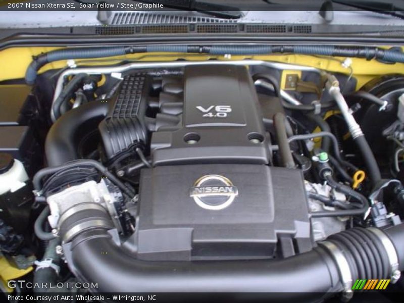 Solar Yellow / Steel/Graphite 2007 Nissan Xterra SE