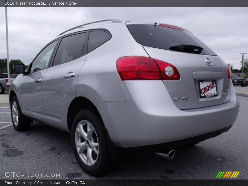 Silver Ice / Gray 2010 Nissan Rogue SL