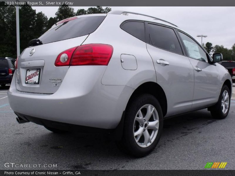 Silver Ice / Gray 2010 Nissan Rogue SL