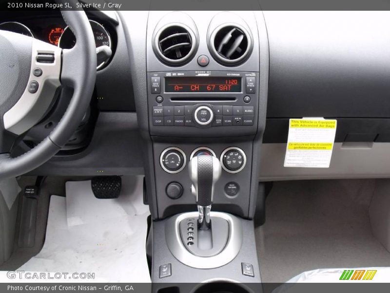 Silver Ice / Gray 2010 Nissan Rogue SL