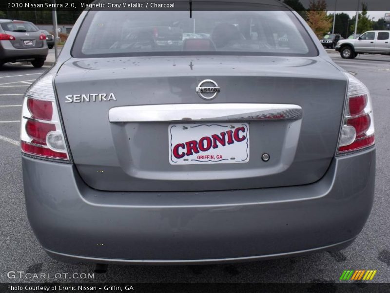 Magnetic Gray Metallic / Charcoal 2010 Nissan Sentra 2.0