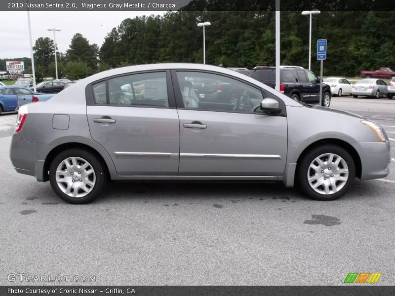 Magnetic Gray Metallic / Charcoal 2010 Nissan Sentra 2.0