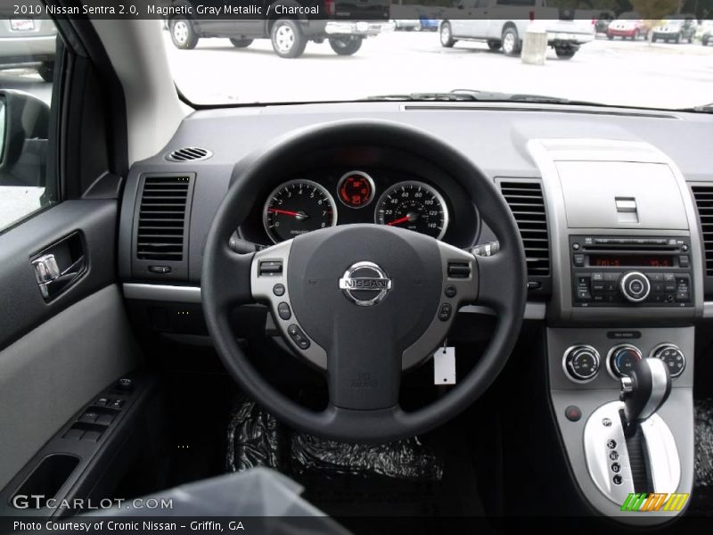 Magnetic Gray Metallic / Charcoal 2010 Nissan Sentra 2.0